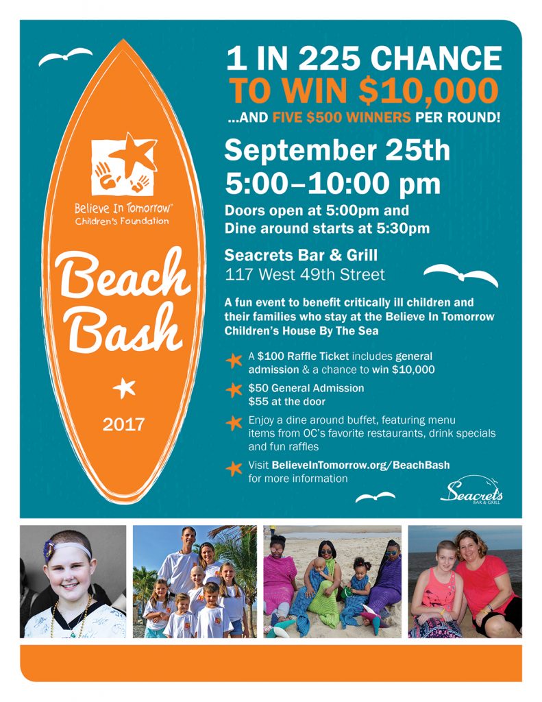 Believe In Tomorrow Beach Bash 2017