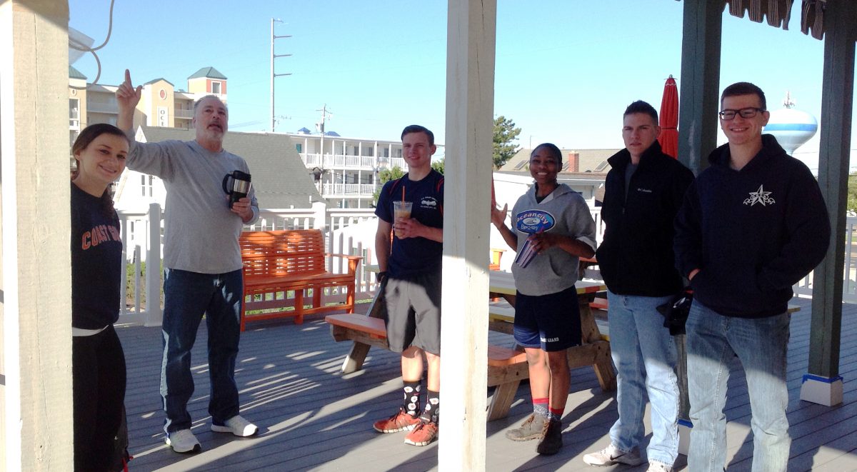 Sherwin Williams, U.S. Coast Guard join together to paint the Children’s House By The Sea